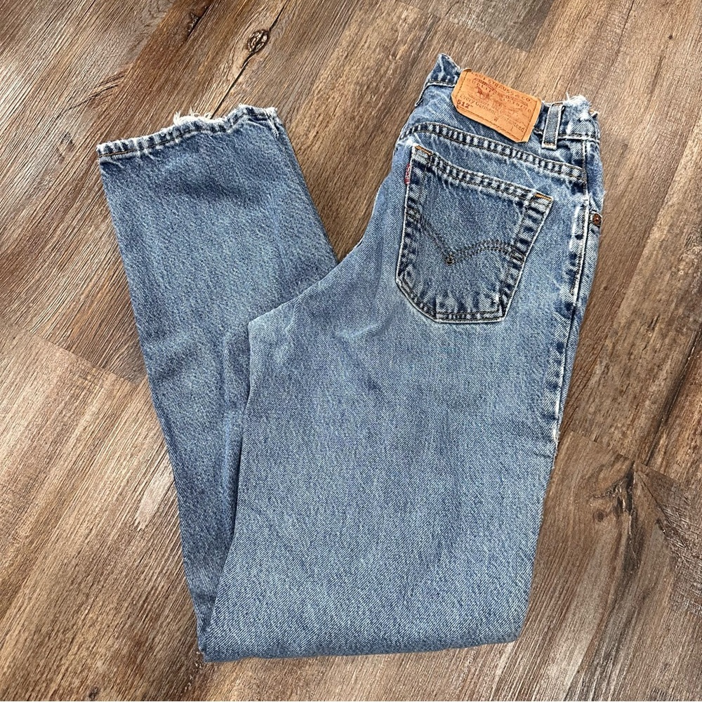 Vintage (1998) Levi’s 512 Slim Fit Straight Leg Jeans size 9